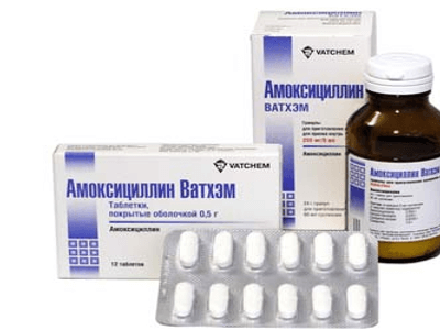 Амоксициллин от ангины выпускается в разных формах