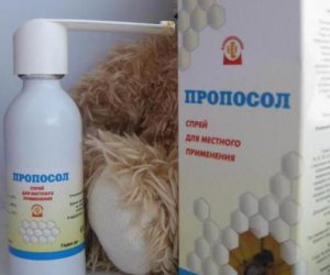 Пропосол применяется при ангине