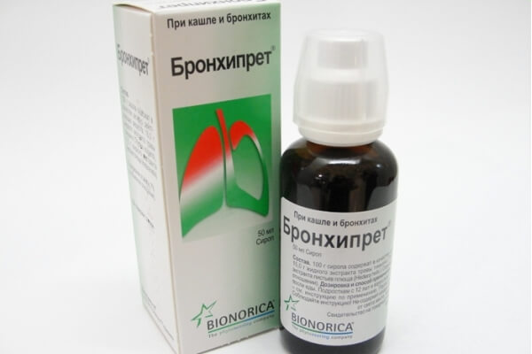 Сироп Бронхипрет