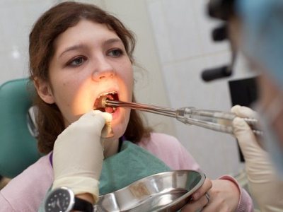 Диагностика гипертрофии небных миндалин
