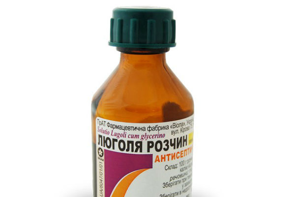 Люголь при фарингите