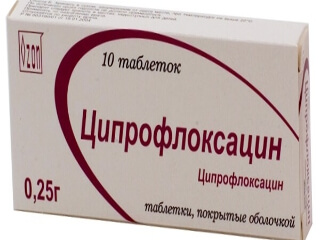 Антибиотик Ципрофлоксацин