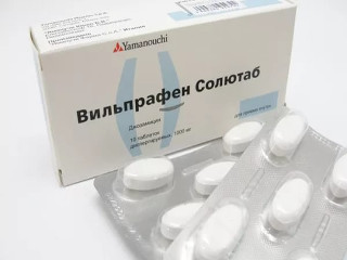 Как принимать антибиотик Вильпрафен