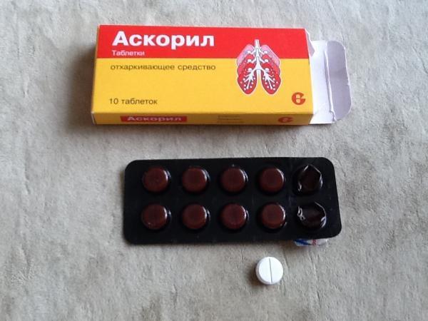 Таблетки Аскорил