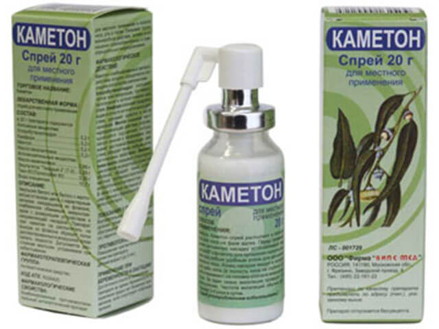 Как выглядит каметон аэрозоль