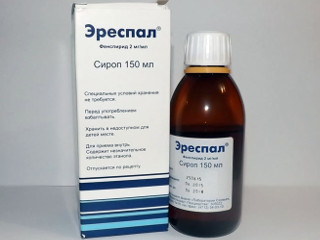 Эреспал сироп инструкция