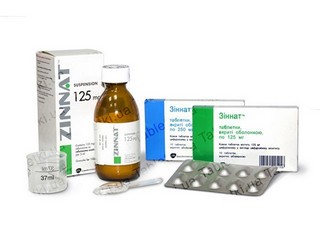 Антибиотик Зиннат для детей