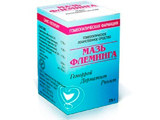 Мазь Флемминга от корок в носу