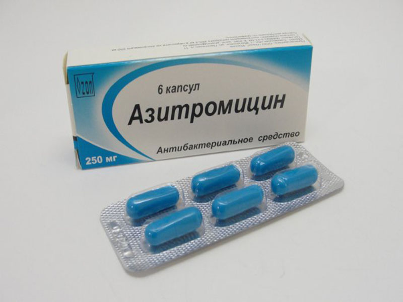 Как выглядит азитромицин при отите