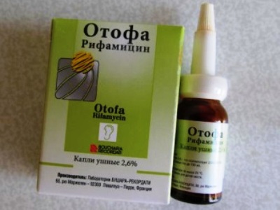 Отофа ушные капли